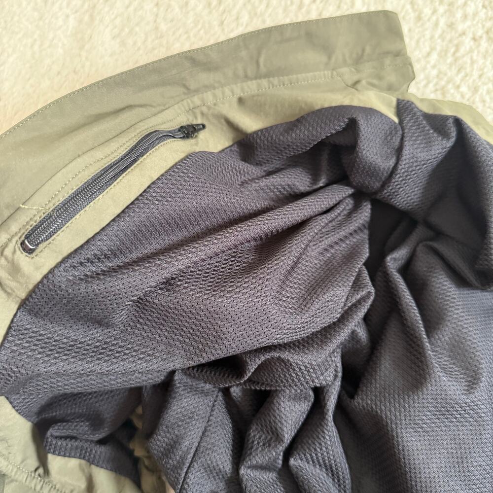U.S. Marines Running Drawstring Zip Up Windbreaker Jacket Army Green Size S - Picture 8 of 12